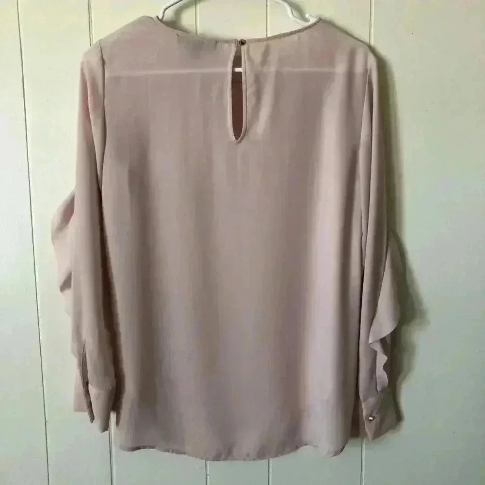 Banana Republic Polyester Top Blouse Size XS - Picture 6 of 8